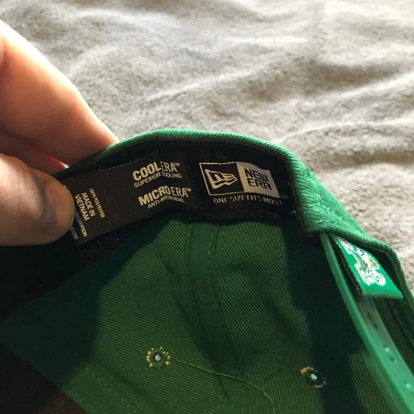 Notre Dame Fighting Irish Green New Era Baseball Cap One Size Fits Most NWD - Picture 10 of 11